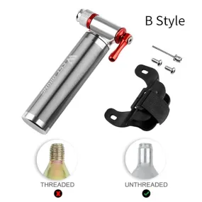 30G Bicycle Mini Pump CO2 Inflator Insulated Sleeve Air Cycling Bicycle Bike Pump Bike Ball Pump Bicycle Bike Accessories