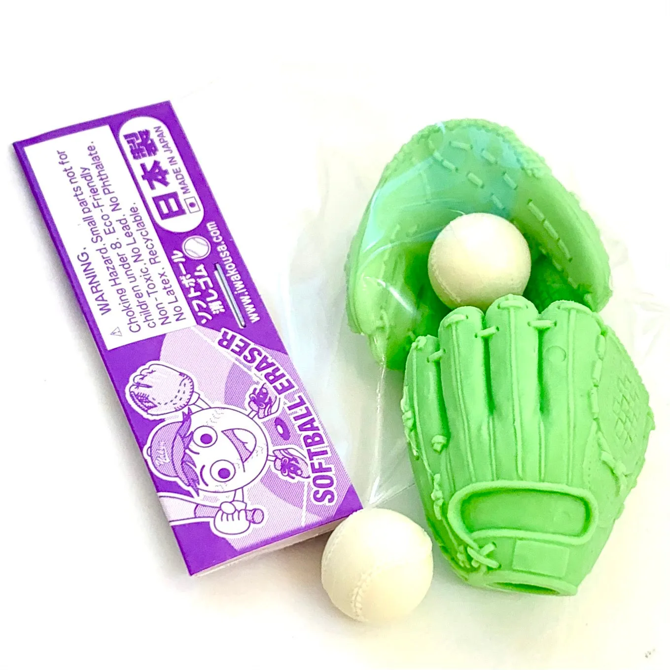 381941 IWAKO BASEBALL ERASERS-30