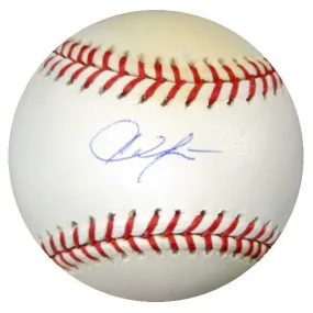 Austin Jackson Autographed Official MLB Baseball Chicago White Sox MLB Holo #LH254476