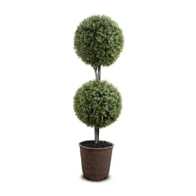 Boxwood Ball Double Topiary 54"H