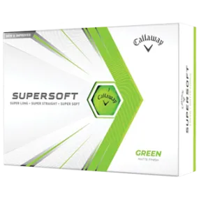 Callaway Supersoft Bold Matte Lime (New In Box)