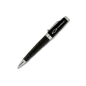 Chevrolet Black Carbon Fiber Ballpoint Pen