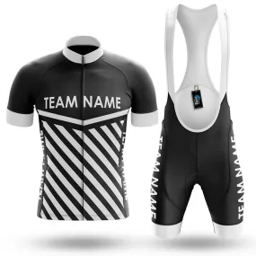 Custom Team Name M3 Black - Men's Cycling Kit