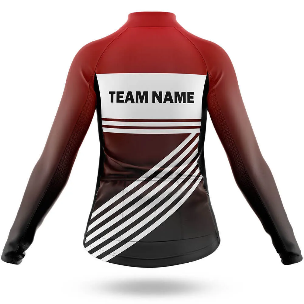 Custom Team Name S3 Black - Women's Cycling Kit