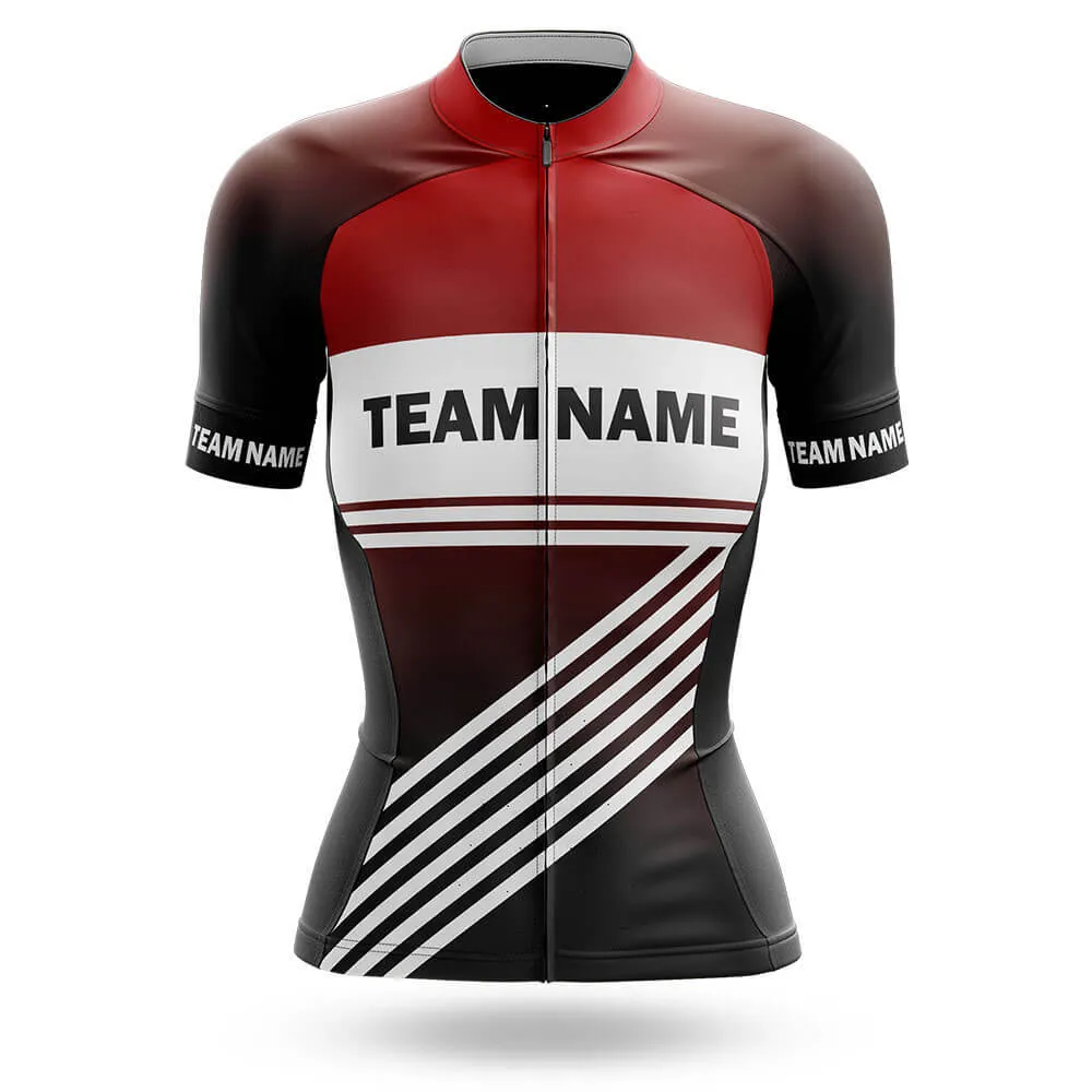 Custom Team Name S3 Black - Women's Cycling Kit