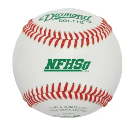 Diamond Official League NFHS Practice Baseball: DOL1-HS