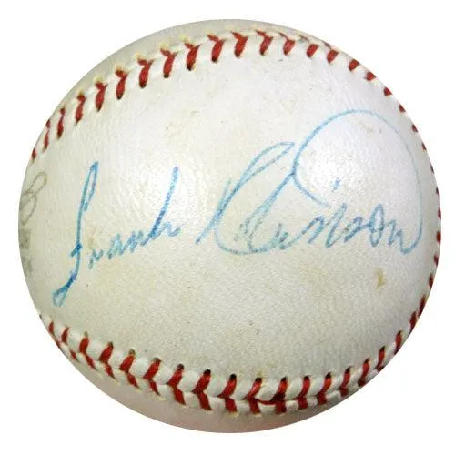 Frank Robinson & Brooks Robinson Autographed Official AL Cronin Baseball Baltimore Orioles PSA/DNA #T00552