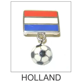 Holland Soccer Ball Bracelet