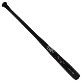 Howard Johnson Signed Louisville Slugger Official MLB Black Baseball Bat (JSA)