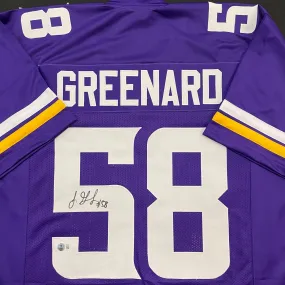 Jonathan Greenard Autographed Purple Pro-Style Jersey