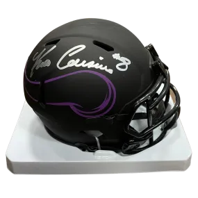 Kirk Cousins Autographed Minnesota Vikings Eclipse Mini Helmet