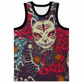 Kitsune Art Basketball Jersey