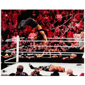 LITA Amy Dumas Autographed 8x10 Action Photo