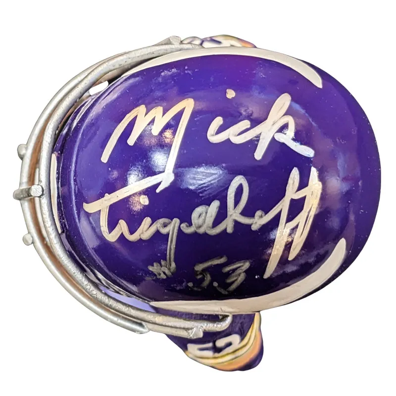 Mick Tingelhoff Autographed Minnesota Vikings Bobblehead