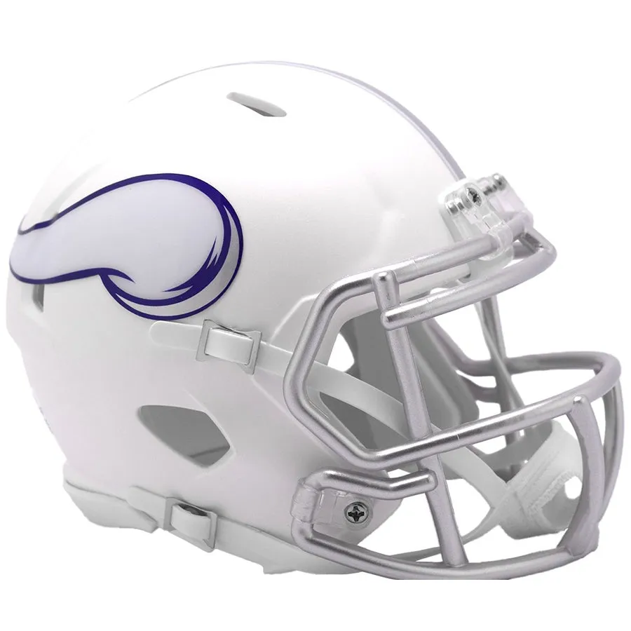 PRE-ORDER: Kevin O'Connell Autographed Minnesota Vikings Mini Helmet (Choose From List)