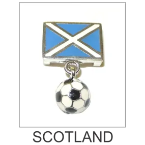 Scotland Soccer Ball Bracelet